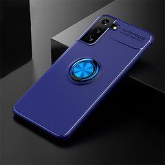 Защитный чехол Color Ring для Samsung Galaxy S21 Синий