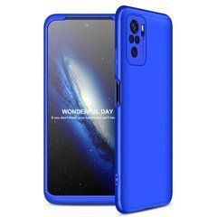 Захисний чохол GKK Full 360 для Xiaomi Redmi Note 10 / Redmi Note 10S / Poco M5s Синій