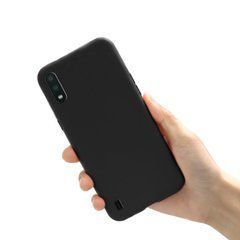 Защитный чехол Liquid Case Full Cover для Samsung A015F Galaxy A01 Черный