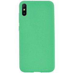 Захисний чохол Liquid Case Full Cover для Xiaomi Redmi 9A Бірюзовий