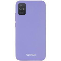 Защитный чехол Liquid Full Magnet для Samsung A715F Galaxy A71 2020 Фиолетовый