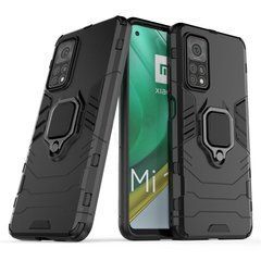 Захисний чохол Strong Guard Ring для Xiaomi Mi 10T / Mi 10T Pro Чорний