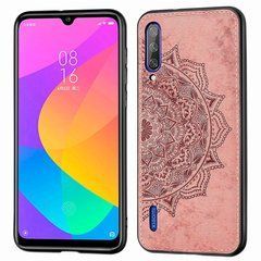 Захисний чохол Textile Decor для Xiaomi Mi CC9 / Xiaomi Mi9 Lite Рожевий