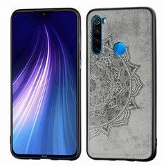 Защитный чехол Textile Decor для Xiaomi Redmi Note 8 / Note 8 2021 Серый