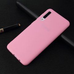 Захисний чохол TPU Matte для Samsung A705F Galaxy A70 2019 Рожевий