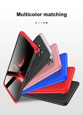 Захисний чохол GKK Full 360 для Xiaomi Poco X3 / X3 NFC / X3 Pro Чорний / Червоний