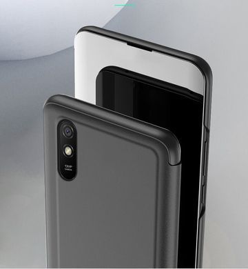 Чохол-книжка Clear View Mirror для Xiaomi Redmi 9A Чорний