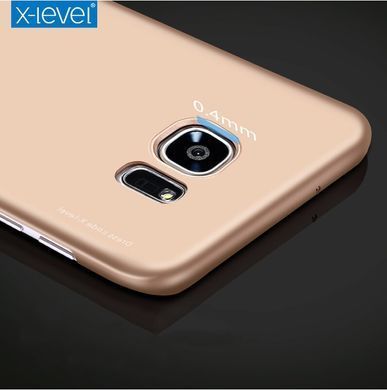 Защитный чехол X-level Knight для Samsung G930F Galaxy S7 Золотистый