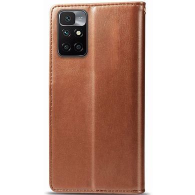 Чохол-книжка Polera Book для Xiaomi Redmi 10 Коричневий
