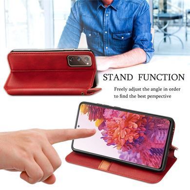 Чехол-книжка Tessero Book для Samsung Galaxy S20 FE / S20 FE 5G Красный
