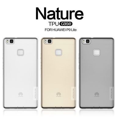 TPU чехол Nillkin Nature для Huawei P9 Lite Прозрачный
