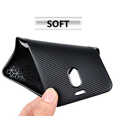 Защитный чехол Carbon TPU для Meizu M6 Note Черный