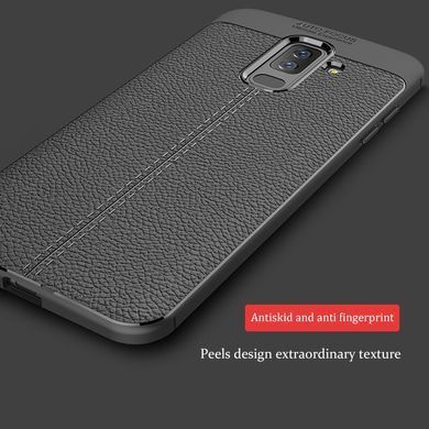 Захисний чохол Leather для Samsung J810 Galaxy J8 2018 Синій