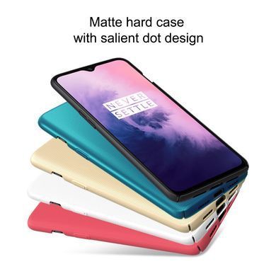 Захисний чохол Nillkin Frosted Shield для OnePlus 7 Золотий