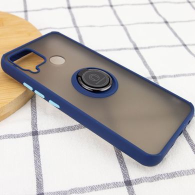 Захисний чохол Ring Buttons для Realme C15 / C12 Синій