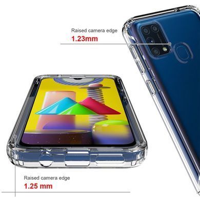 Захисний чохол Security 360 для Samsung M315F Galaxy M31 Прозорий