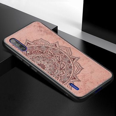 Захисний чохол Textile Decor для Xiaomi Mi CC9 / Xiaomi Mi9 Lite Рожевий