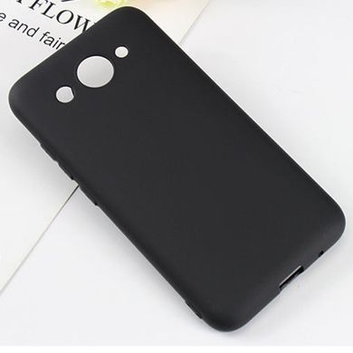 Защитный чехол TPU Matte для Huawei Y3 2017 / Y3 2018 Черный