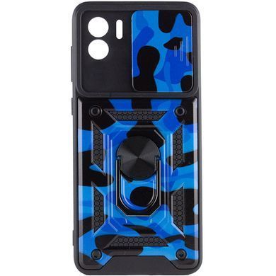 Захисний чохол Camo Ring Lock для Xiaomi Redmi A1 / Redmi A2 Синій
