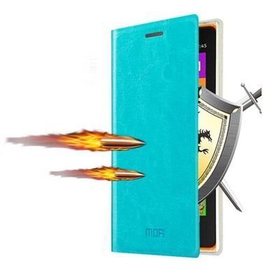 Чехол-книжка MOFI для Nokia X2 Бирюзовый