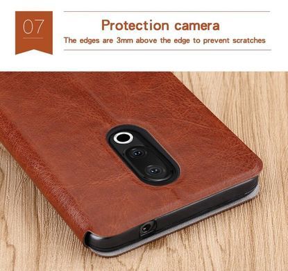 Чохол-книжка MOFI для Meizu 15 Коричневий