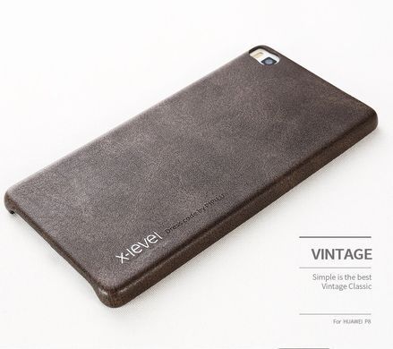 Захисний чохол X-level Vintage для Huawei P8 Lite Чорний