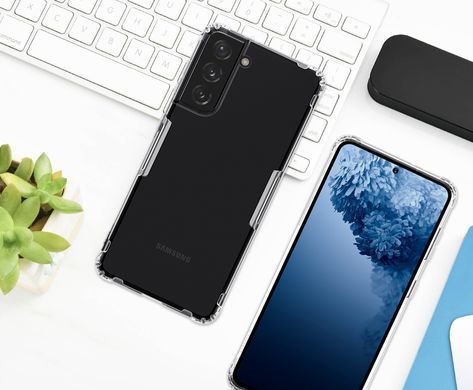 TPU чохол Nillkin Nature для Samsung Galaxy S21 Прозорий