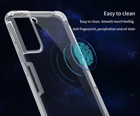 TPU чохол Nillkin Nature для Samsung Galaxy S21 Прозорий