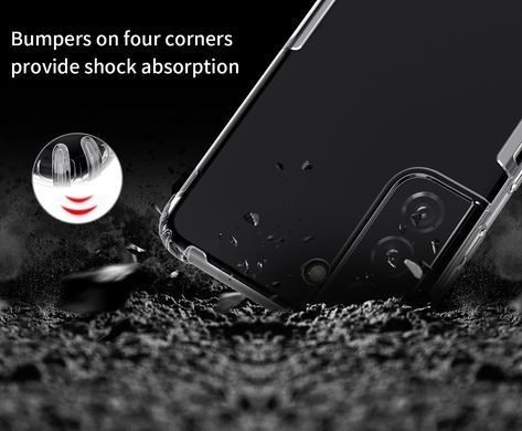 TPU чохол Nillkin Nature для Samsung Galaxy S21 Прозорий