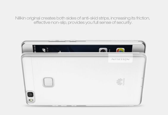 TPU чехол Nillkin Nature для Huawei P9 Lite Прозрачный