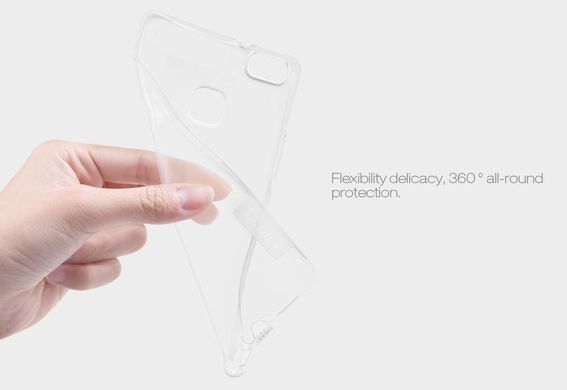 TPU чехол Nillkin Nature для Huawei P9 Lite Прозрачный