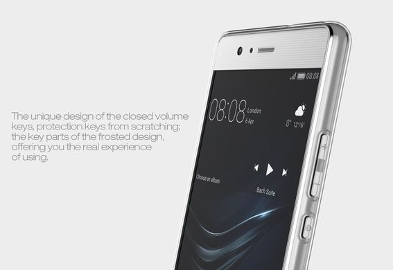 TPU чехол Nillkin Nature для Huawei P9 Lite Прозрачный