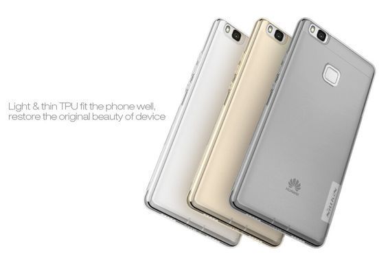 TPU чехол Nillkin Nature для Huawei P9 Lite Прозрачный