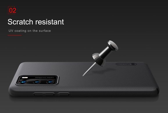 Захисний чохол Nillkin Frosted Shield для Huawei P40 Чорний