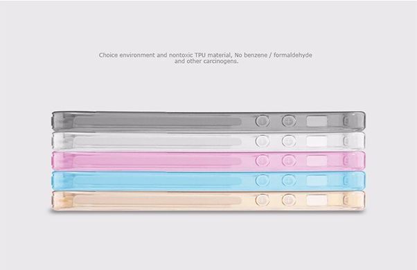 TPU чохол Nillkin Nature для iPhone 5 / 5S / SE Блакитний