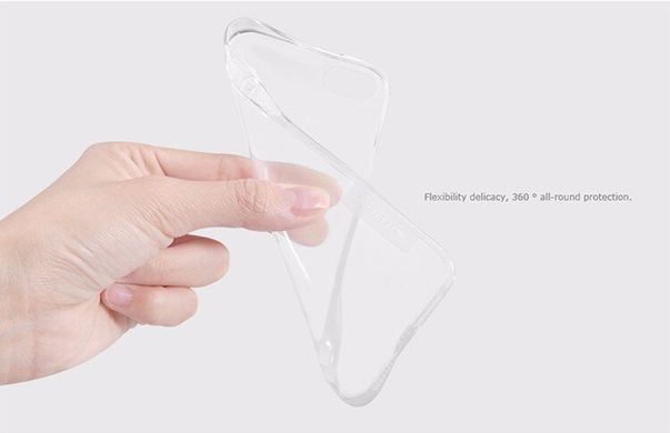 TPU чохол Nillkin Nature для iPhone 5 / 5S / SE Блакитний