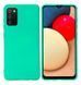 Защитный чехол Liquid Case Full Cover для Samsung A025 Galaxy A02s Бирюзовый