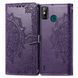 Чехол-книжка Art Book для Tecno Spark 6 Go Фиолетовый