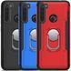 Захисний чохол Kvadro Ring для Xiaomi Redmi Note 8 / Note 8 2021 Червоний
