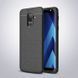 Захисний чохол Leather для Samsung A605 Galaxy A6 Plus / Galaxy J8 Plus 2018 Чорний
