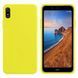 Защитный чехол Liquid Case Full Cover для Xiaomi Redmi 7A Желтый