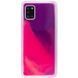 Захисний чохол Neon с песком для Samsung A315F Galaxy A31 Фіолетовий