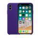 Защитный чехол Original Liquid Case для iPhone 10 (X) / iPhone XS Фиолетовый