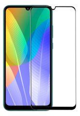 Защитное стекло Ceramic для Huawei Y6p / Honor 9A Черный
