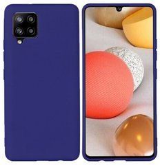 Защитный чехол Liquid Case Full Cover для Samsung Galaxy A42 5G Dark Blue
