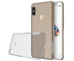 TPU чехол Nillkin Nature для Xiaomi Redmi Note 5 Pro Серый