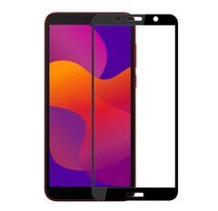 Защитное стекло Full Glue для Huawei Y5p Черный