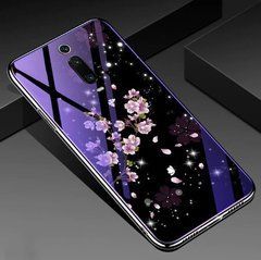 Захисний чохол Fantasy з глянцевими торцями для Xiaomi Redmi K20 / K20 Pro / Mi 9T / Mi 9T Pro (цвітіння) Фіолетовий