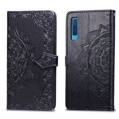 Чехол-книжка Art Book для Samsung A750 Galaxy A7 2018 Черный
