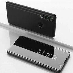Чехол-книжка Clear View Mirror для Huawei P40 Lite E / Y7p Черный